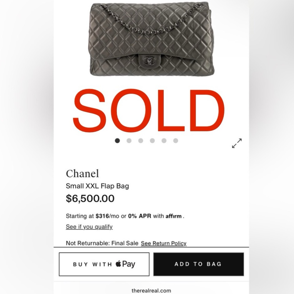 Chanel Small XXL Flap Bag